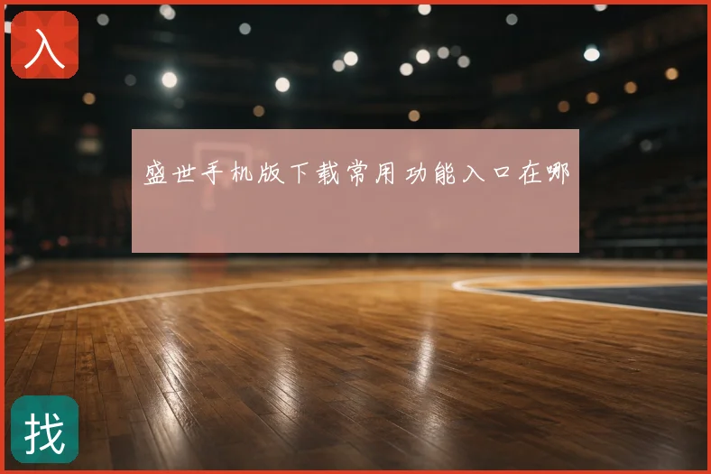 盛世手机版下载常用功能入口在哪